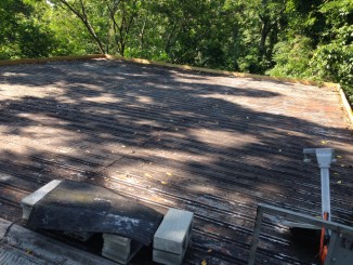 Roof with Soffit attached